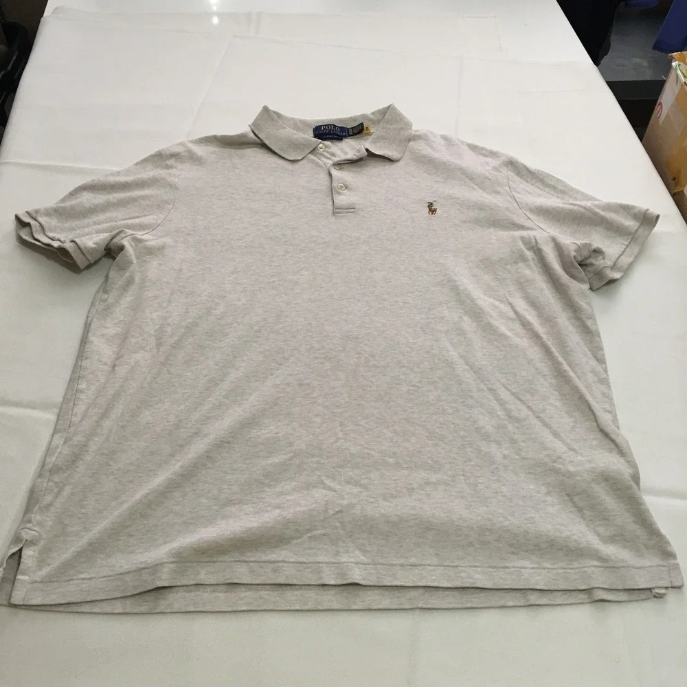 Lot of 5 Polo Ralph Lauren Polo Shirts Men XL Multicolor Classic Fit Preppy